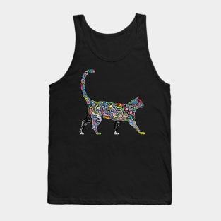 Trippy Cat Tank Top